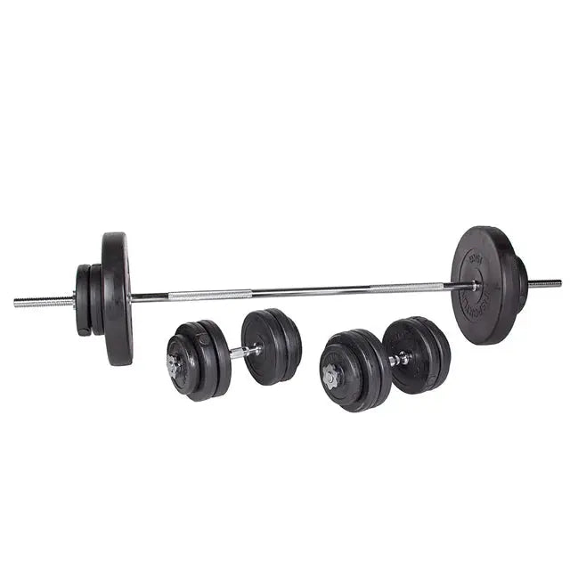 Plate-Loaded Dumbbell Set with Bench inSPORTline CEM 180 + 40 cm/30 mm 75 kg Kraftathlet