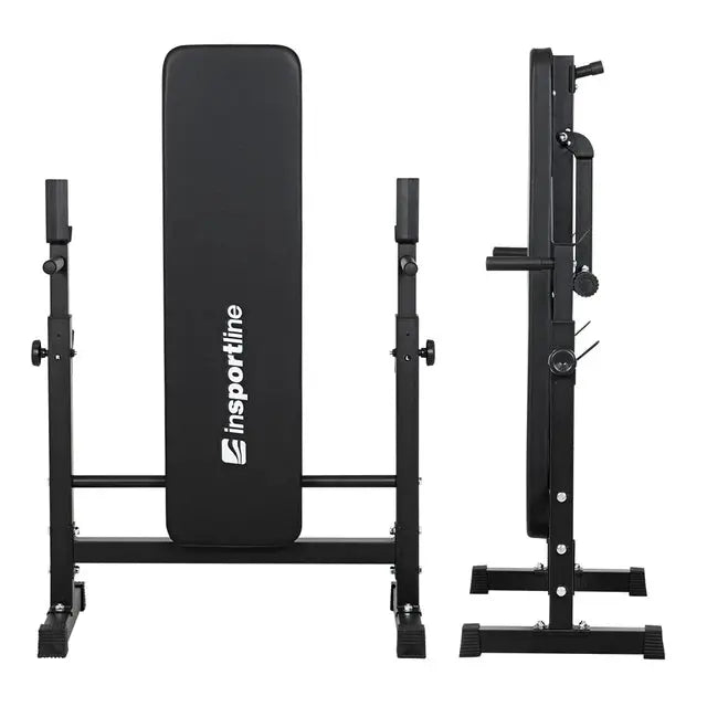 Plate-Loaded Dumbbell Set with Bench inSPORTline CEM 180 + 40 cm/30 mm 75 kg Kraftathlet