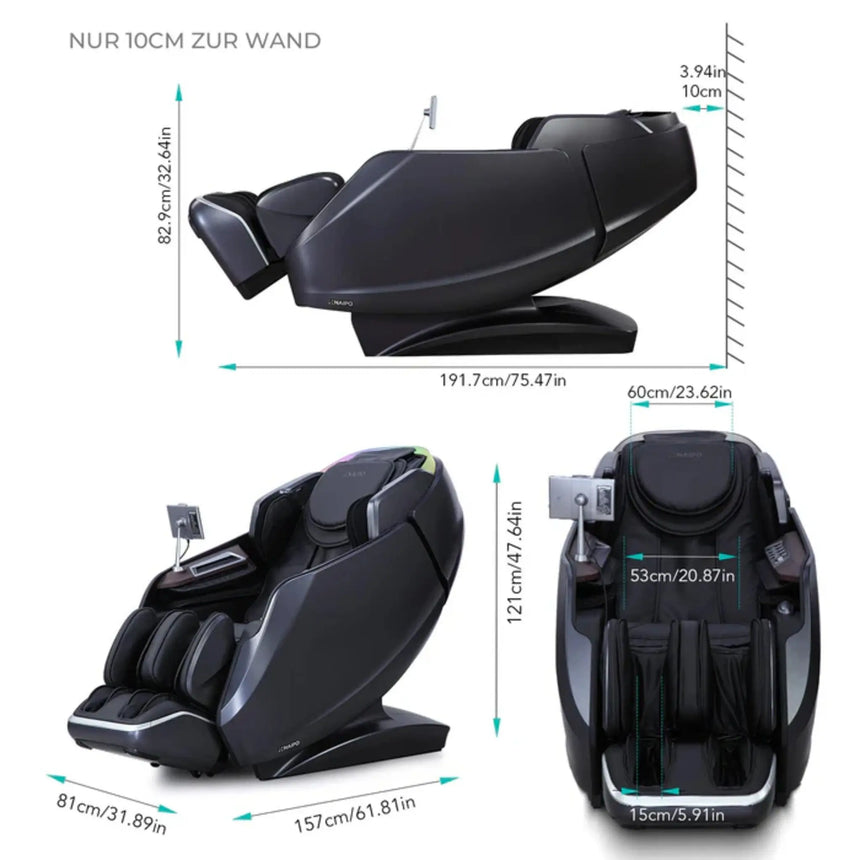 Naipo 4D High‑End Massage Chair S61 Naipo