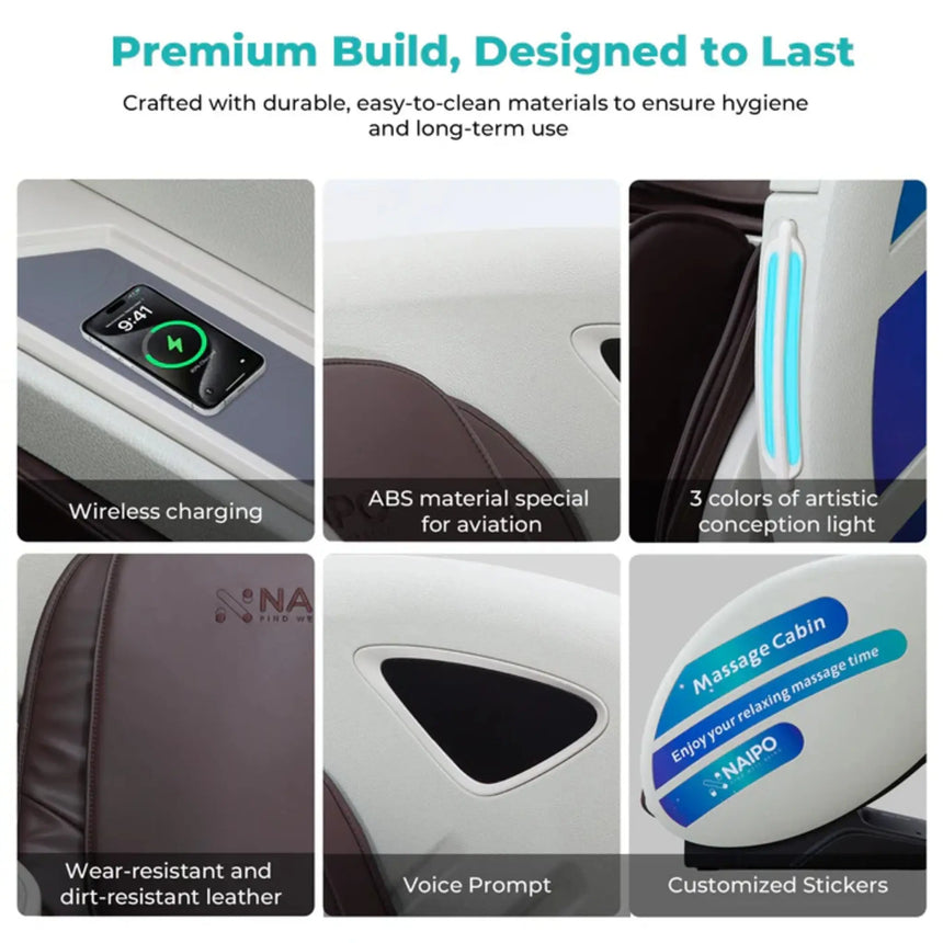 Naipo automatic massage chair – NFC RFID card payment system adjustable time price Naipo