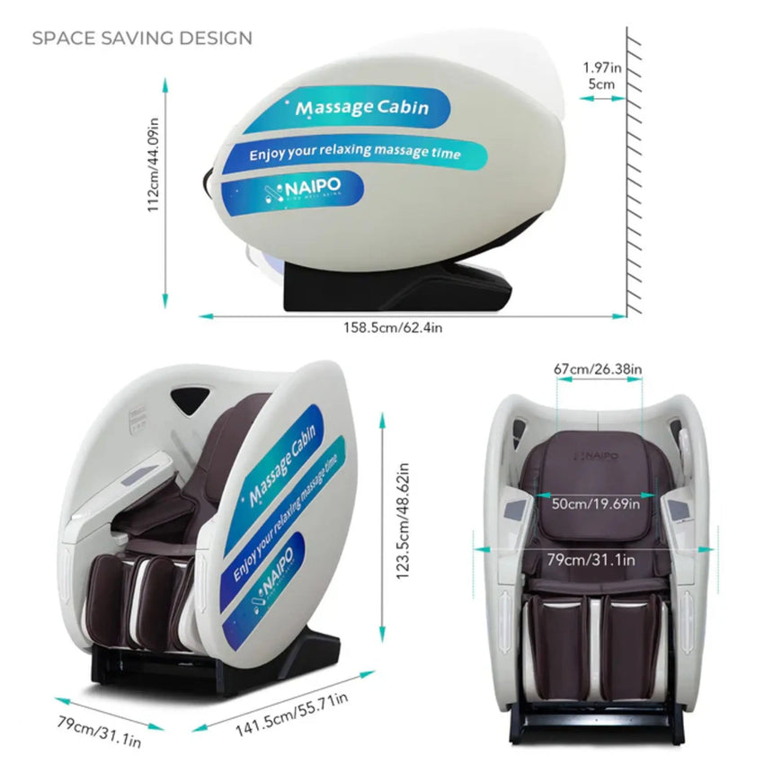 Naipo automatic massage chair – NFC RFID card payment system adjustable time price Naipo