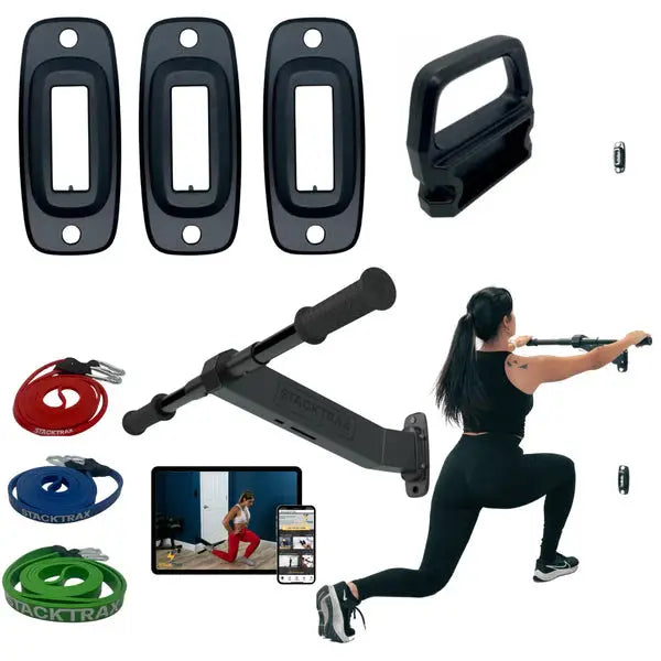 Stacktrax Starter Fitness Kit: Geräte Krafttraining zu Hause
