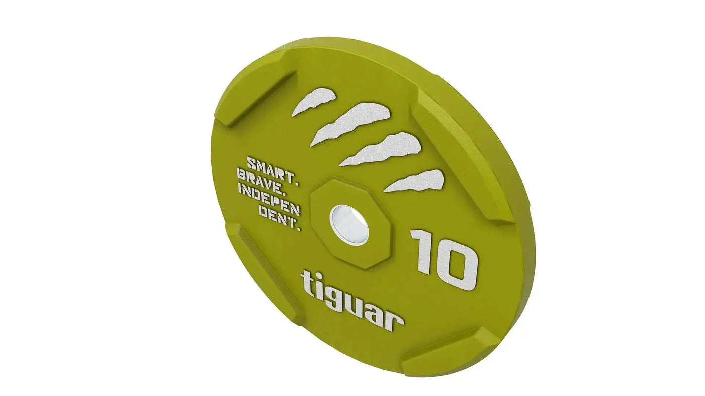 tiguar color bumper plate 10 kg