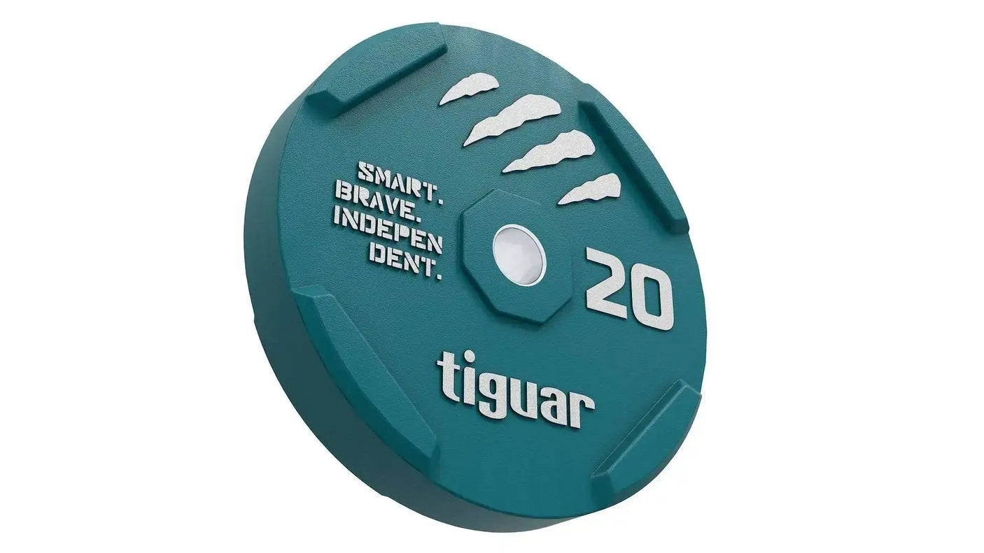 tiguar color bumper plate 20 kg