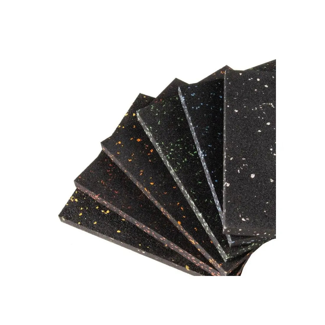 tiguar SLICE puzzel 98x98x1,5 black/mosaic EPDM