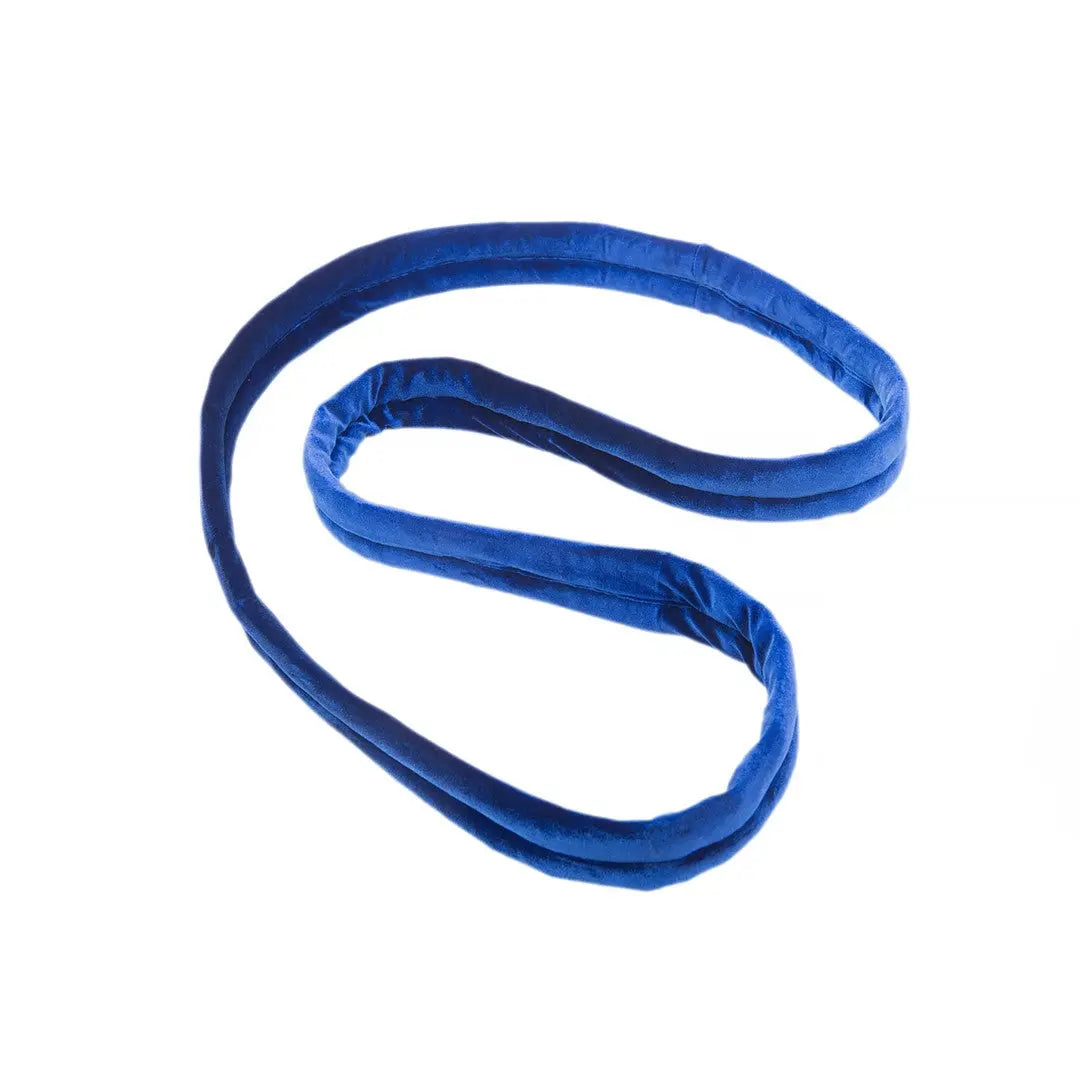 tiguar aerial velvet sling - blue