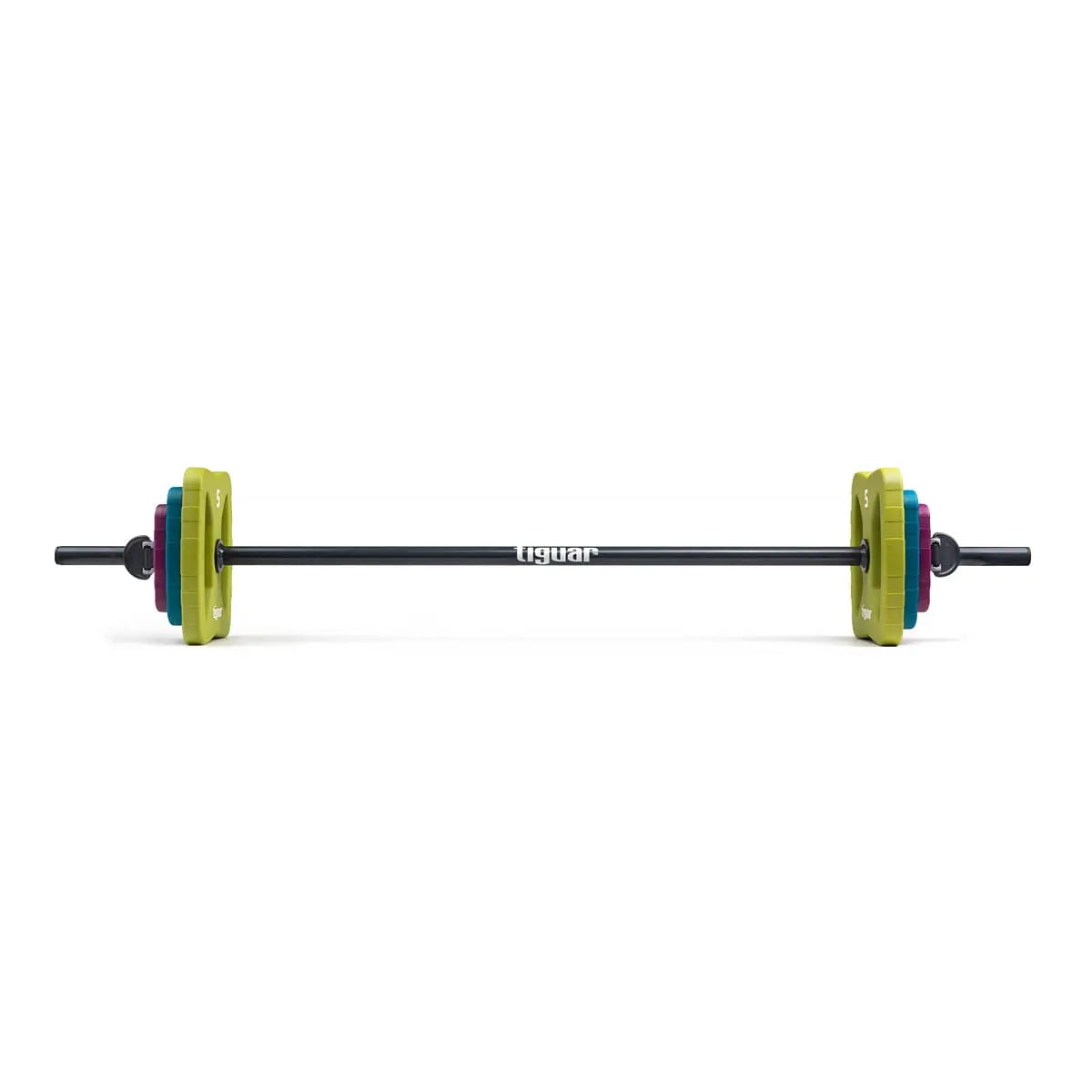 tiguar butterfly fitness barbell set PU