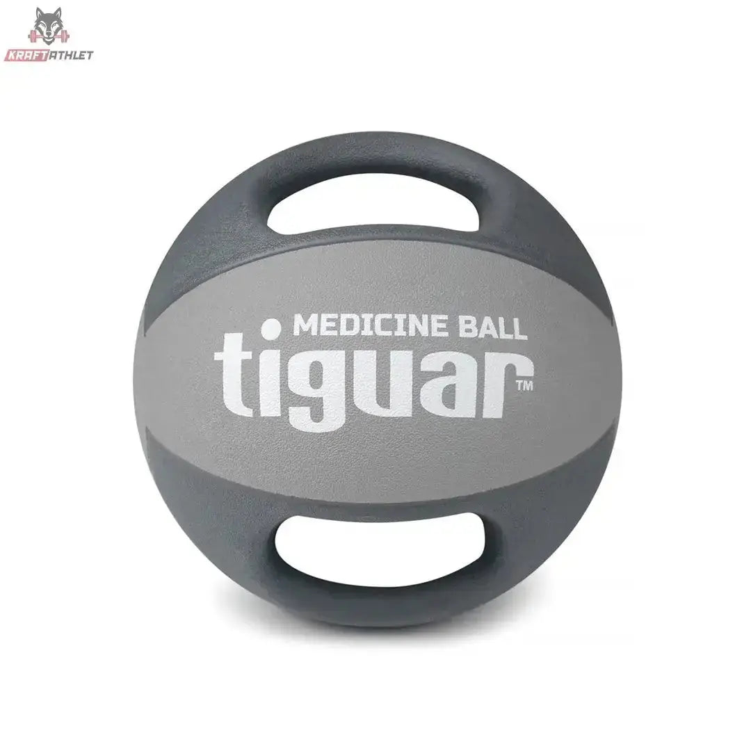 tiguar medicine ball dual grip handles 10 kg