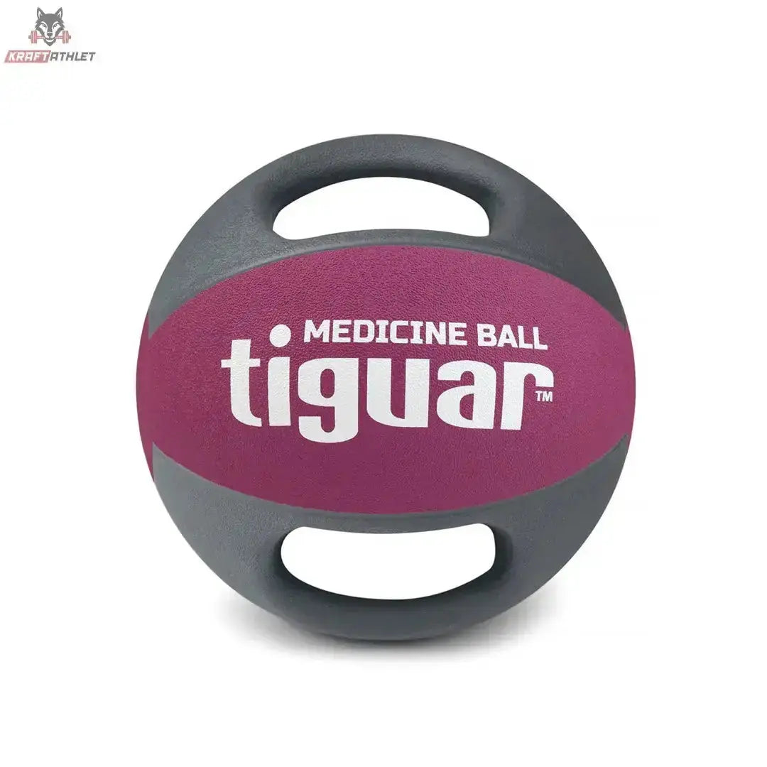 tiguar medicine ball dual grip handles 5 kg