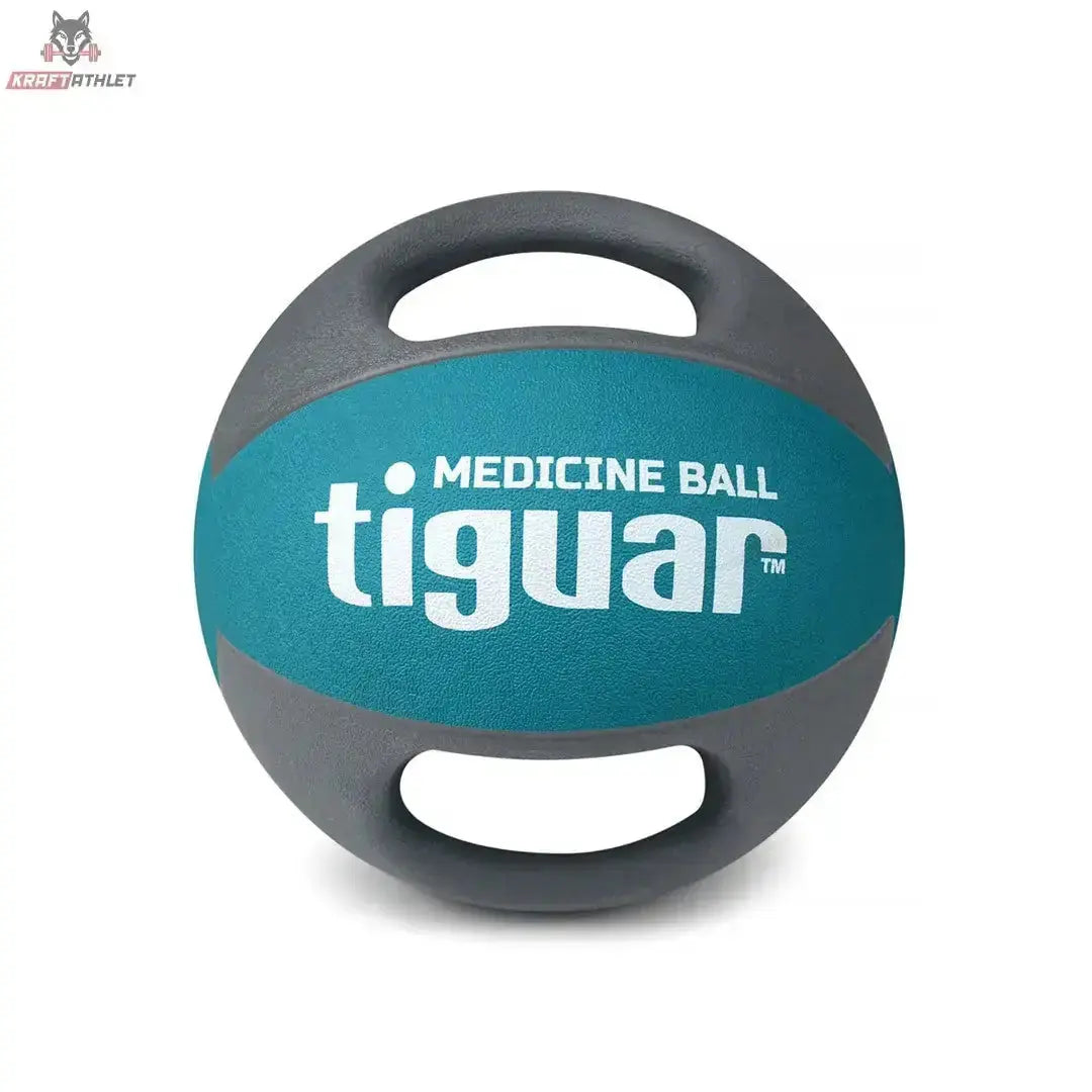 tiguar medicine ball dual grip handles 6 kg