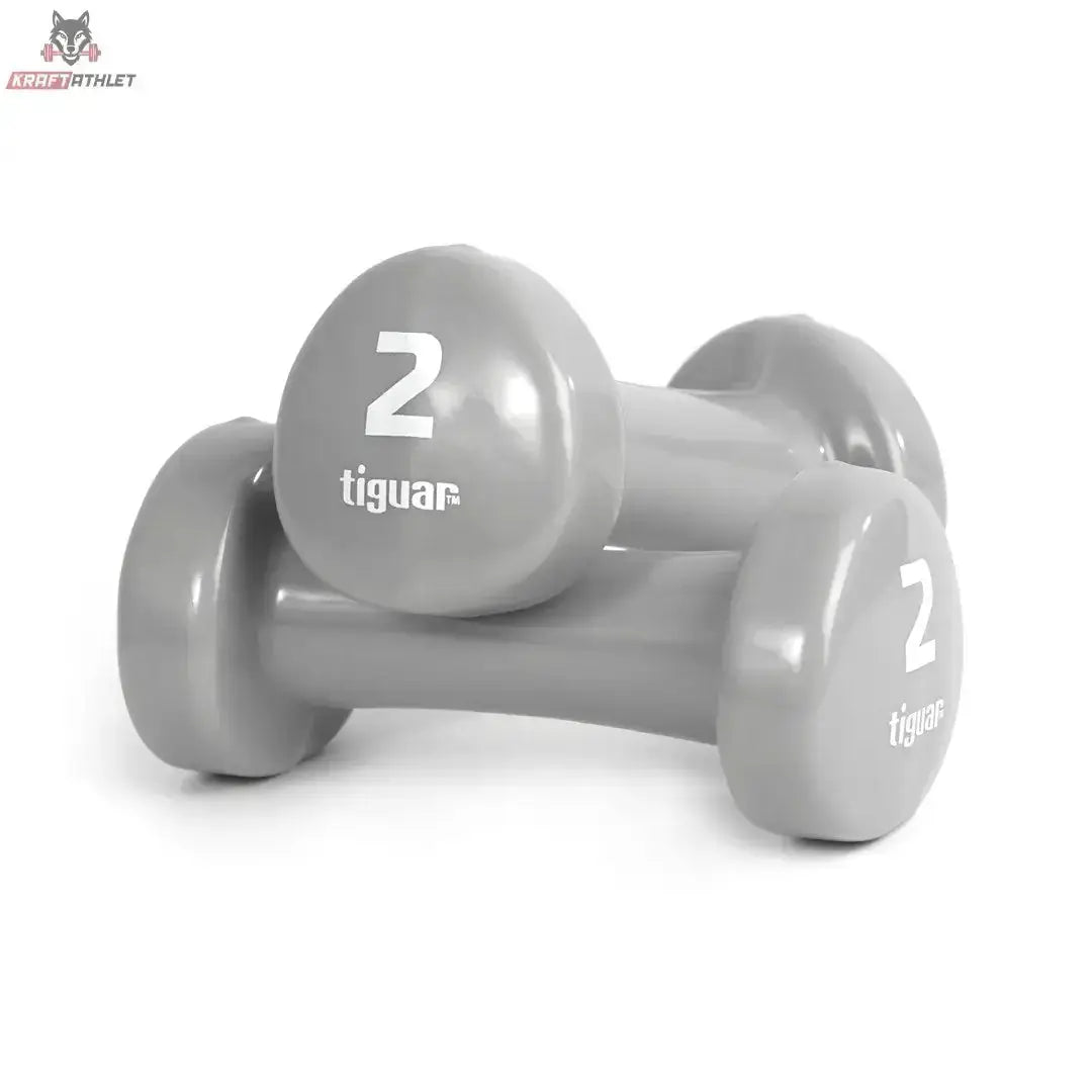 tiguar vinyl dumbbells 2kg BOX
