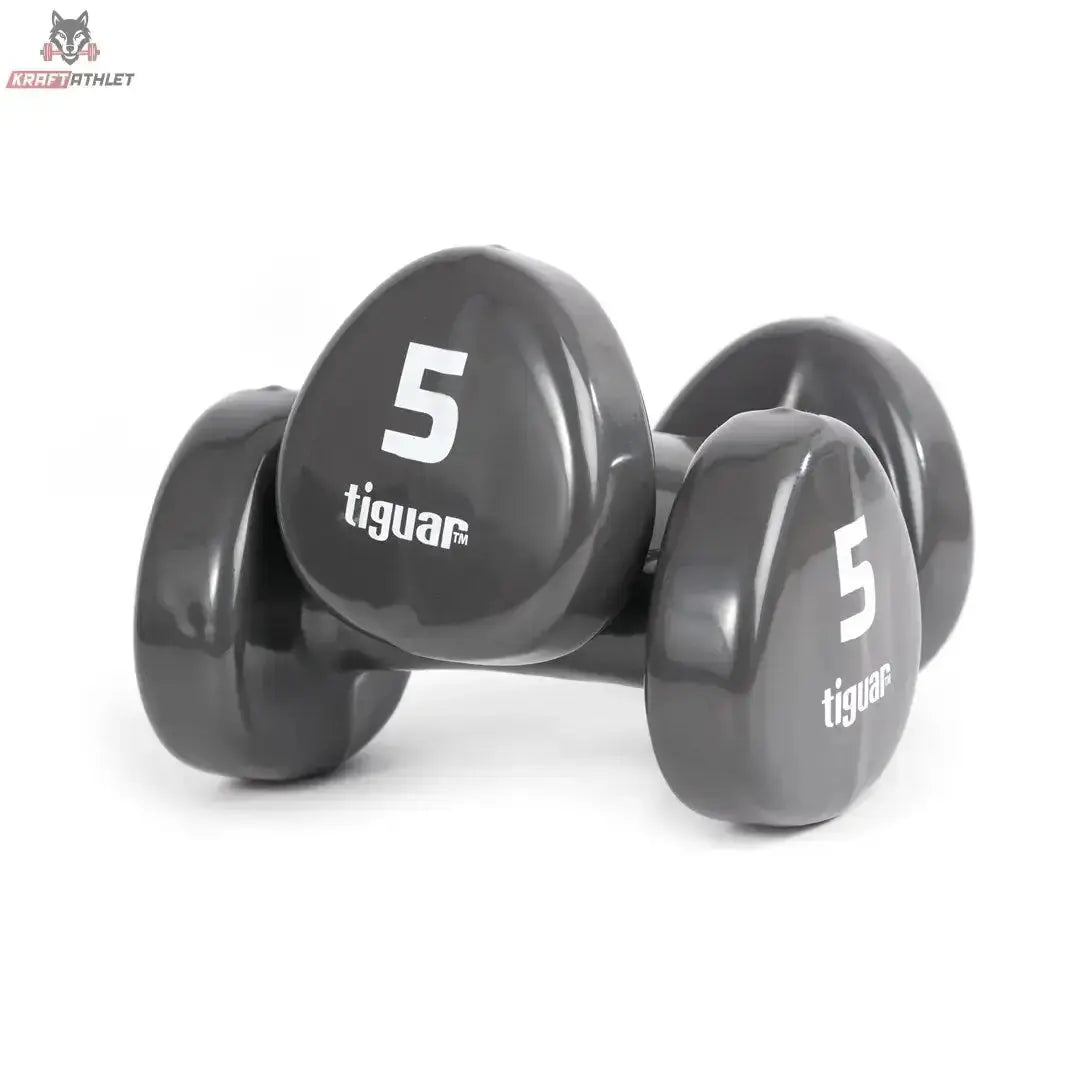 tiguar vinyl dumbbells 5kg BOX