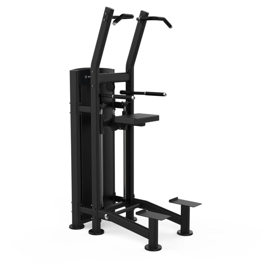 Titanium Strength Black Series Assisted Dip and Pull-Up Machine Titanium Strength