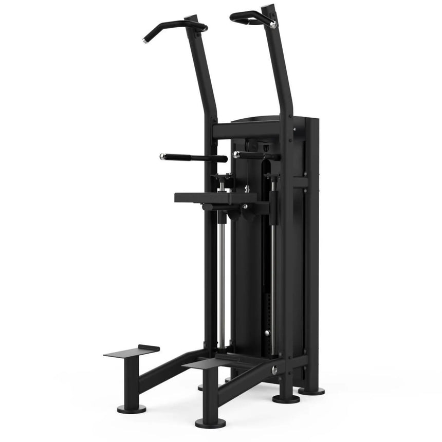 Titanium Strength Black Series Assisted Dip and Pull-Up Machine Titanium Strength