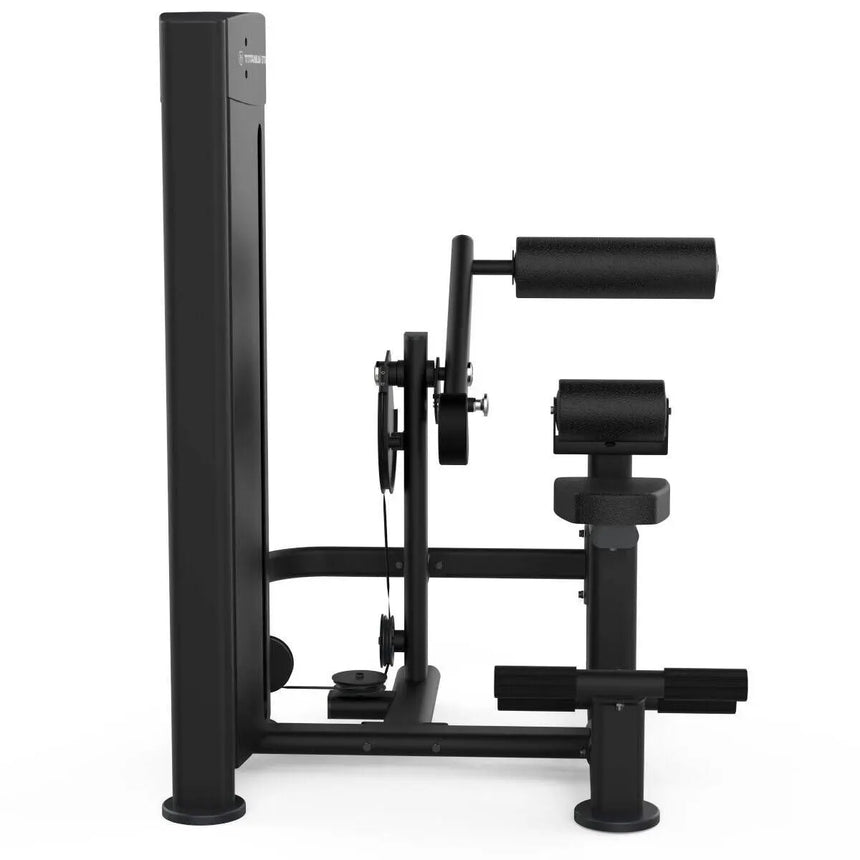 Titanium Strength Black Series Selectorized Back Extension Titanium Strength