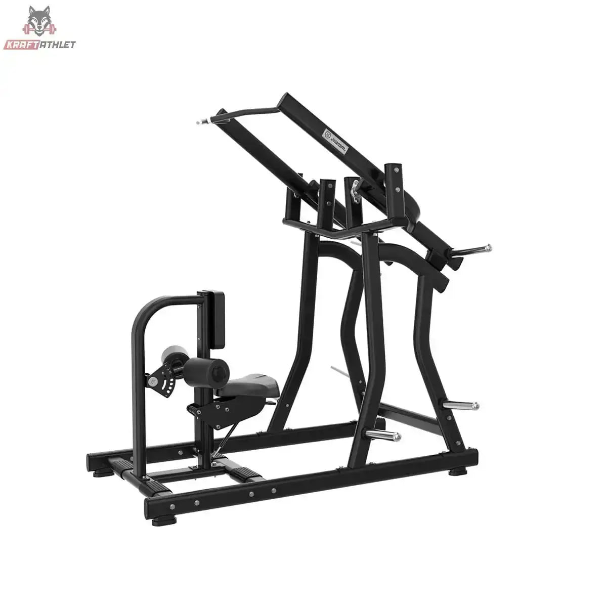 Titanium Strength Black Series IsoLateral Latzug in Schrägansicht von hinten
