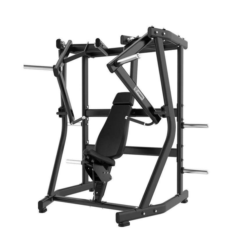 Titanium Strength Black Series Iso-Lateral Incline Chest Press Machine Titanium Strength