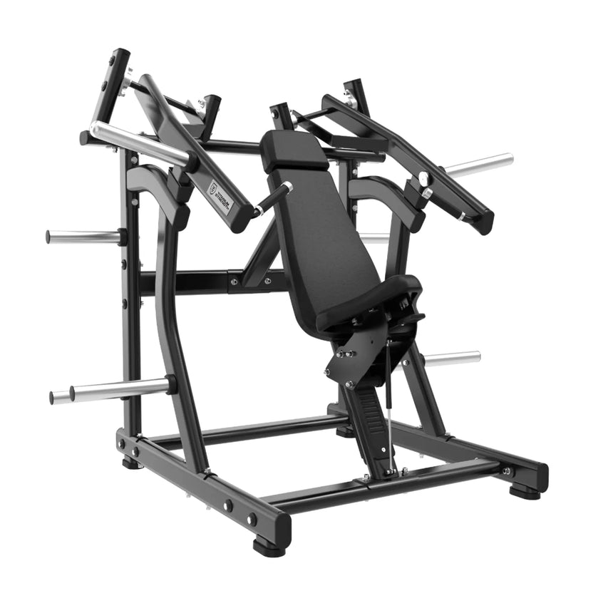 Titanium Strength Black Series Iso-Lateral Super Incline Chest Press Machine Titanium Strength