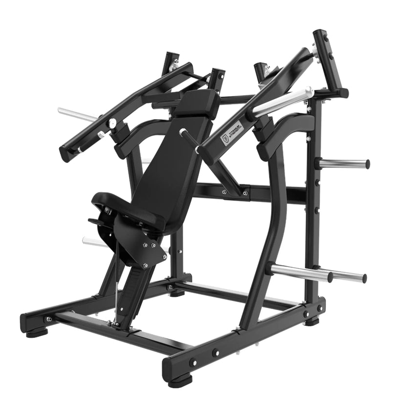 Titanium Strength Black Series Iso-Lateral Super Incline Chest Press Machine Titanium Strength