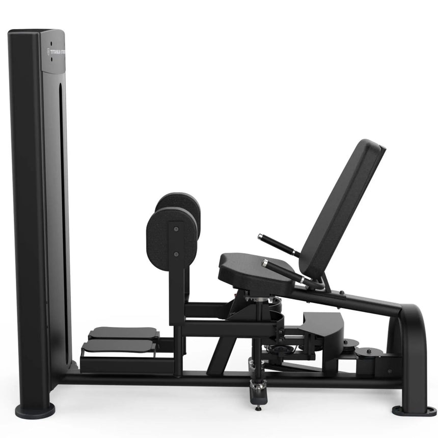 Titanium Strength Black Series Dual Abductor and Adductor Machine Titanium Strength