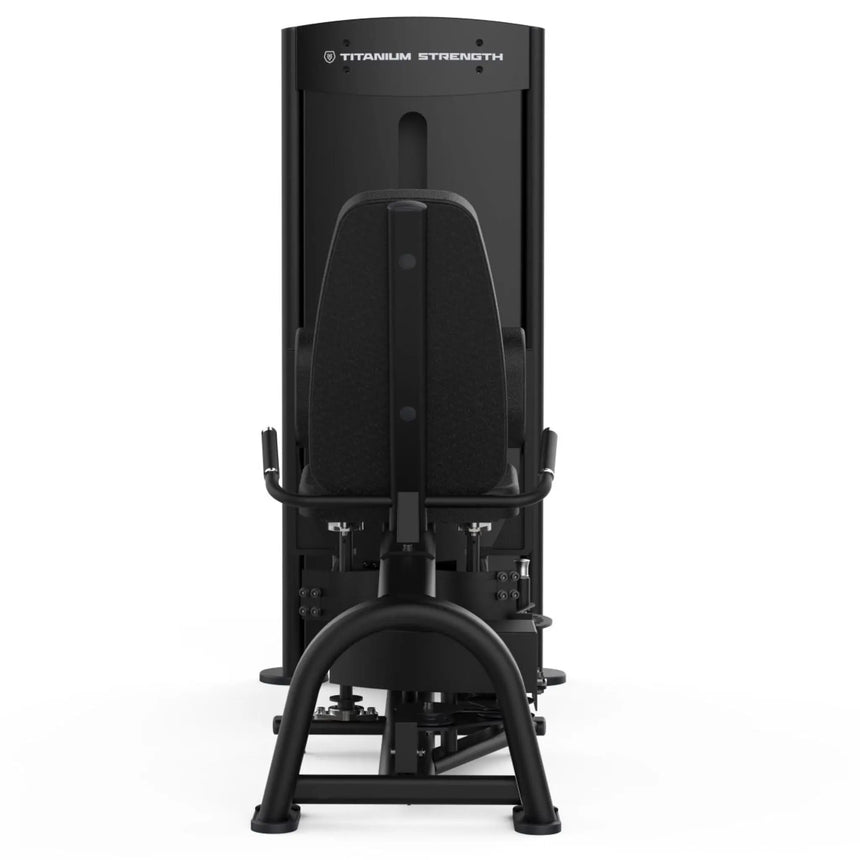 Titanium Strength Black Series Dual Abductor and Adductor Machine Titanium Strength
