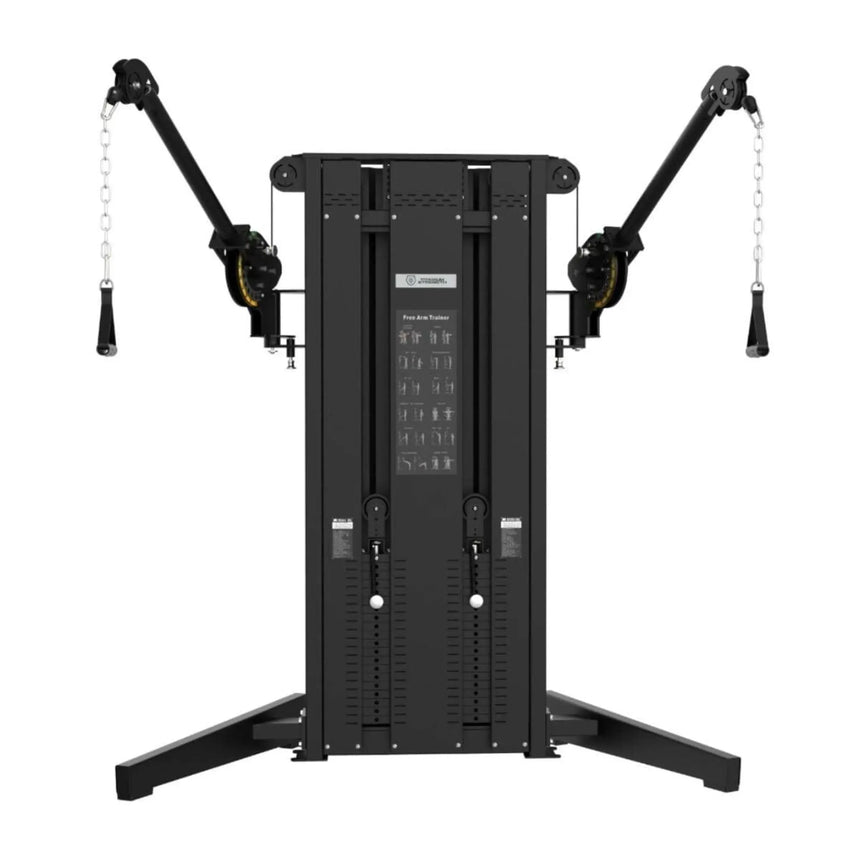 Titanium Strength Black Series Dual Cable Cross Multifunctional Double Pulley Titanium Strength