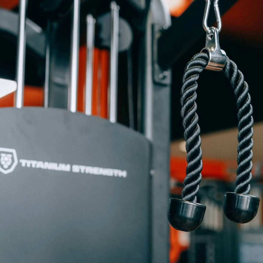 Titanium Strength Black Series 8-Station Multi Gym Machine Titanium Strength