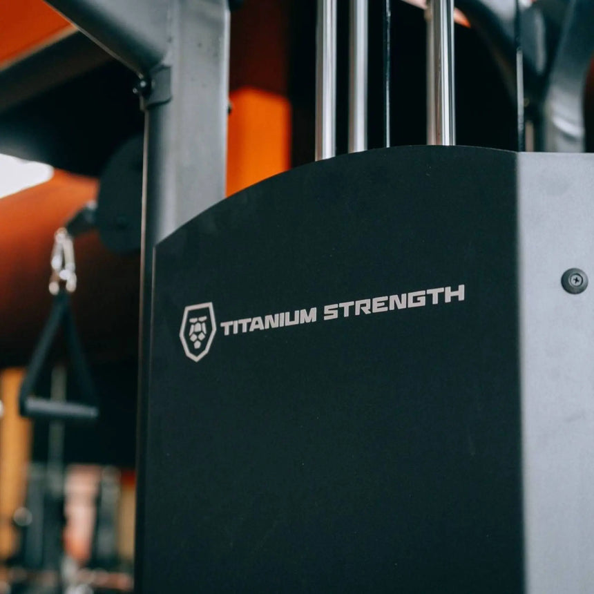 Titanium Strength Black Series 8-Station Multi Gym Machine Titanium Strength