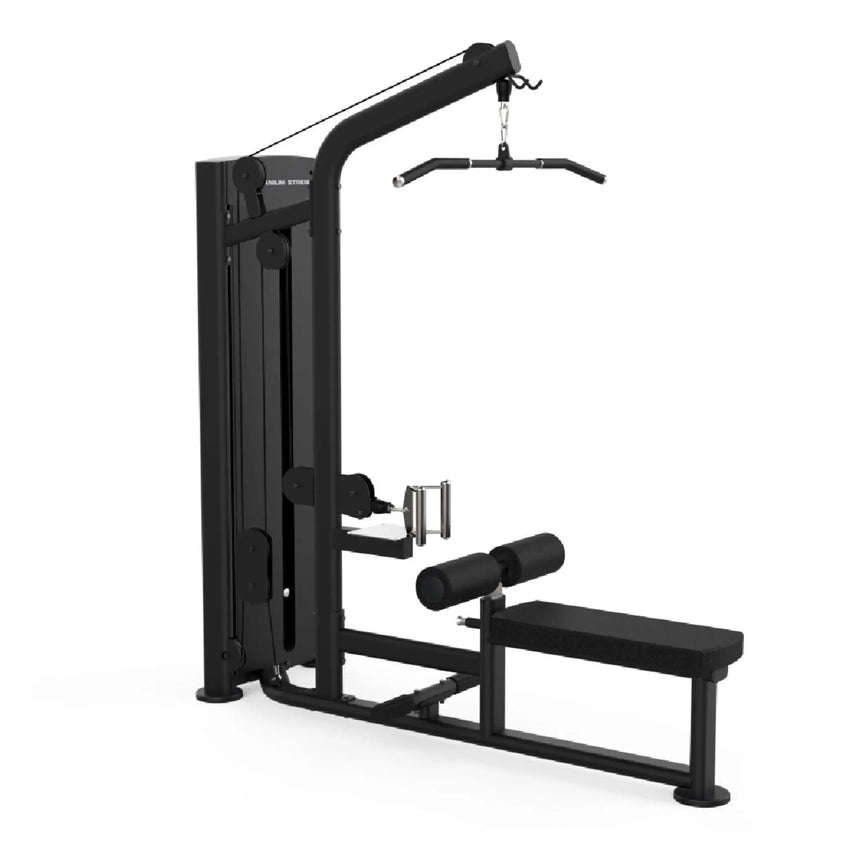 Titanium Strength Black Series Lat Pulldown and Seated Row Machine Titanium Strength