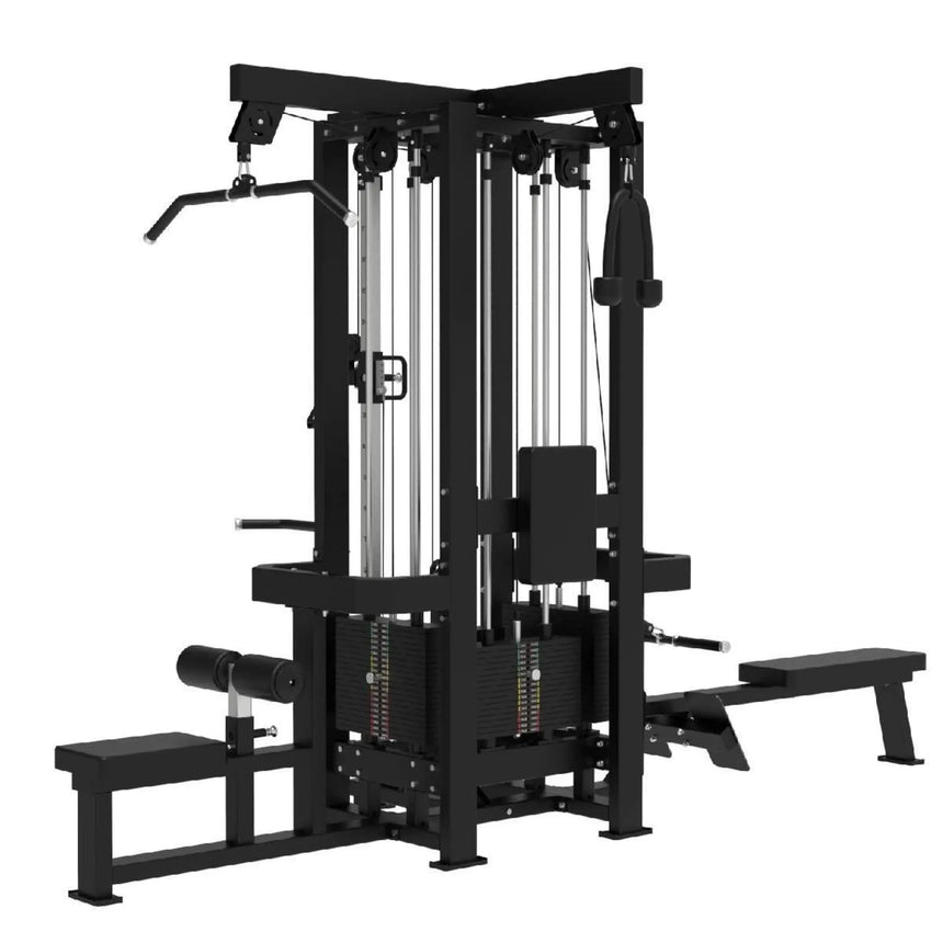Titanium Strength All-in-One 4-Station Elite Series Multi Gym Machine Titanium Strength