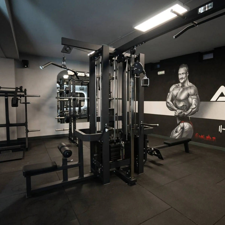 Titanium Strength All-in-One 8-Station Elite Series Multi Gym Machine Titanium Strength