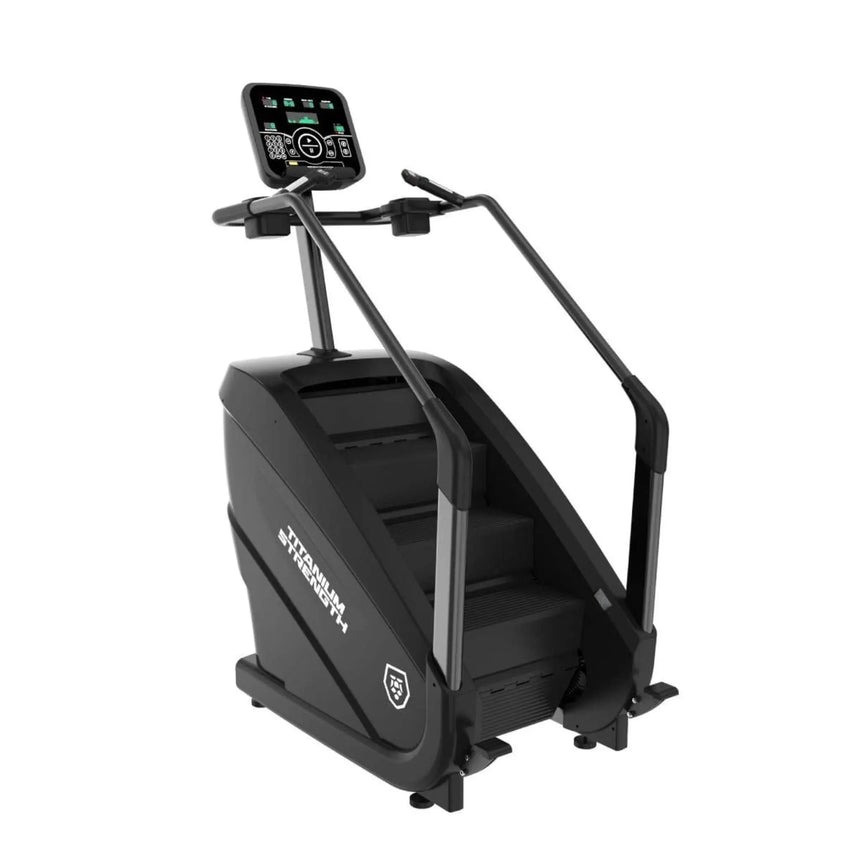 Titanium Strength ProClimber Stair Climber Cardio Machine LED Display Titanium Strength