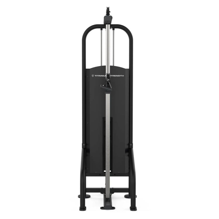 Titanium Strength Black Series Rope Pull Station Adjustable Cable Machine Titanium Strength