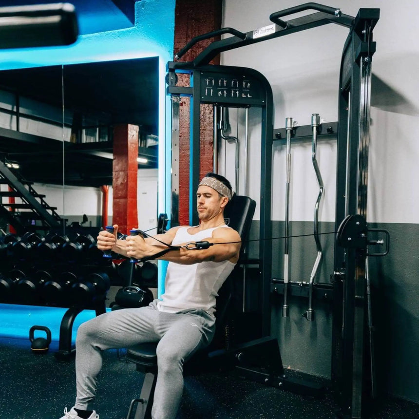 Titanium Strength Functional Trainer Double Adjustable Pulley Elite Series Titanium Strength