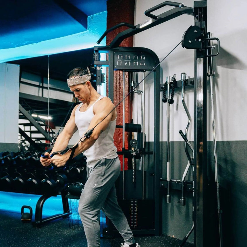 Titanium Strength Functional Trainer Double Adjustable Pulley Elite Series Titanium Strength