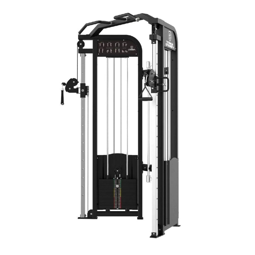 Titanium Strength Functional Trainer Double Adjustable Pulley Elite Series Titanium Strength