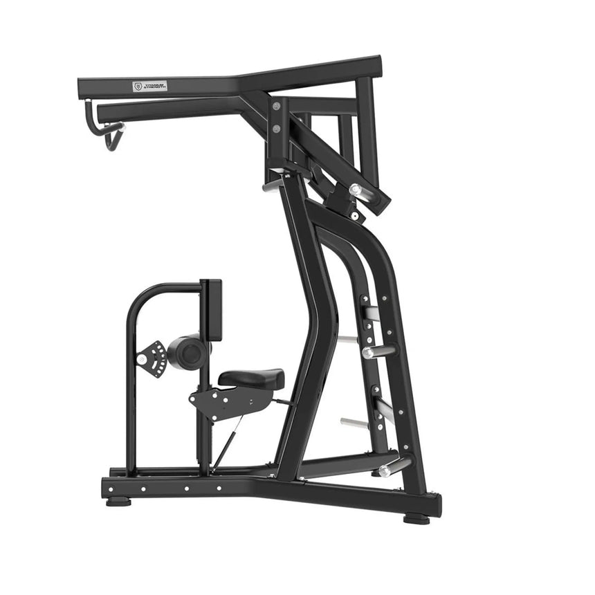 Titanium Strength Iso-Lateral Rowing Lat Pulldown Black Series Titanium Strength