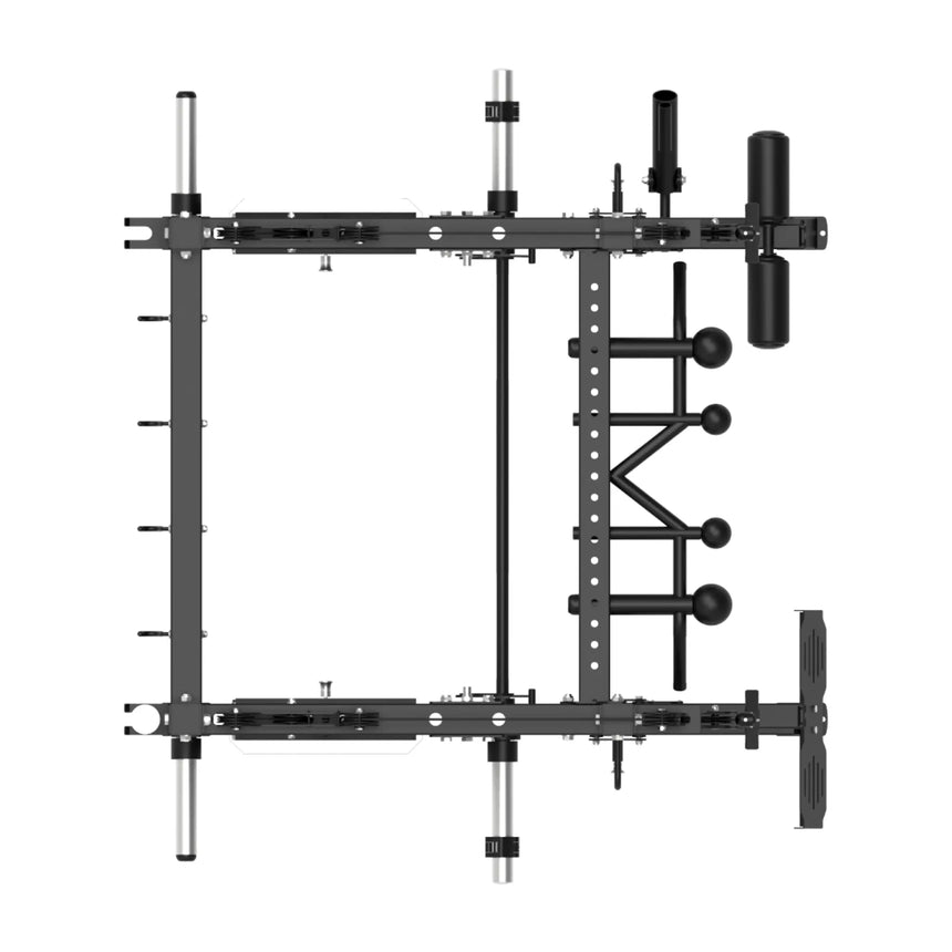 Titanium Strength Smith Machine B500 PRO with Double Pulley and Rack Titanium Strength