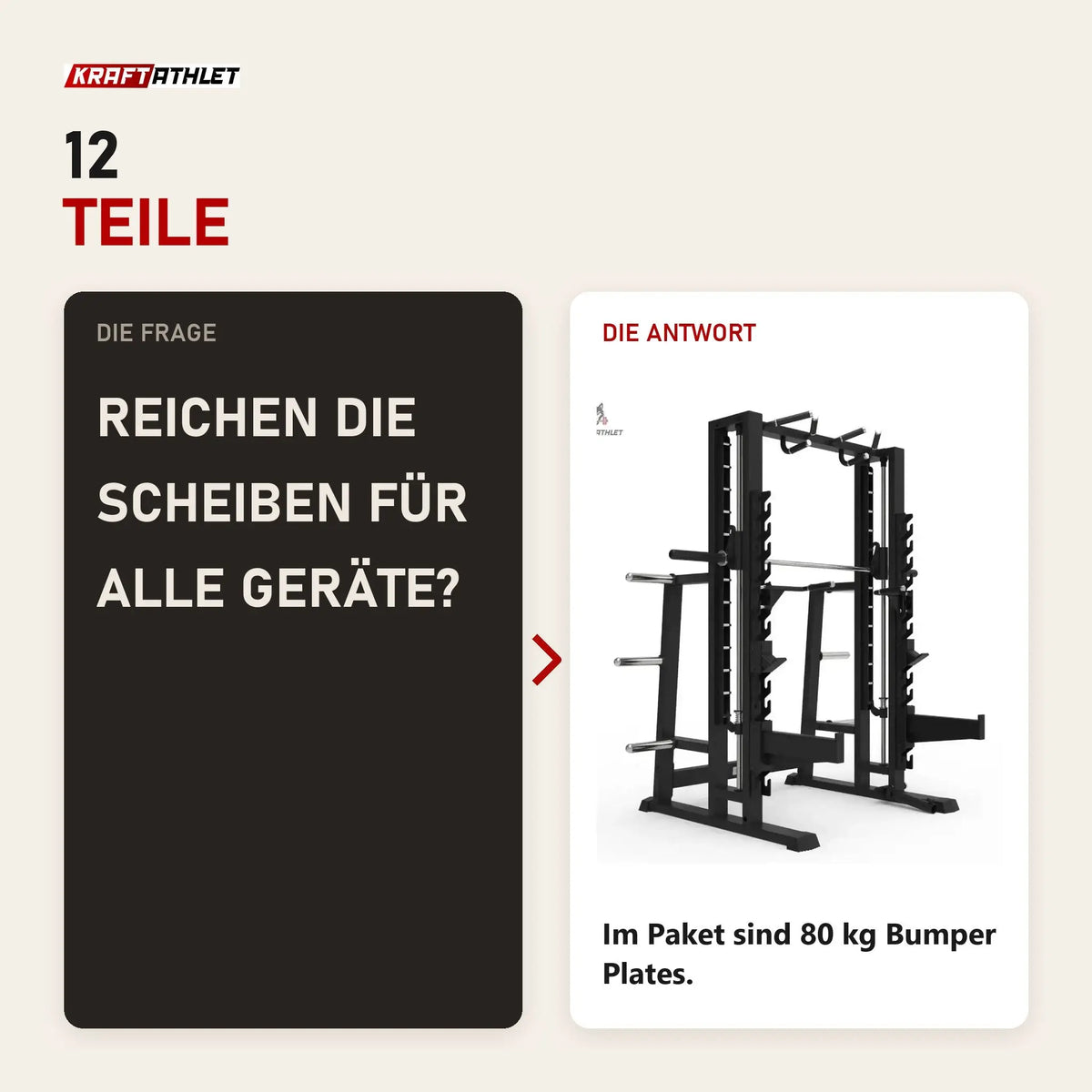 Frage und Antwort zu Titanium Strength Go Pro or Go Home Pack: Reichen die Scheiben für alle Geräte?