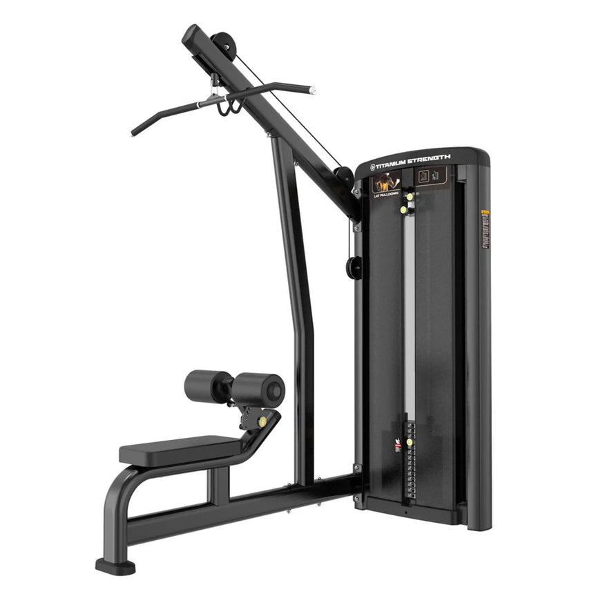 Titanium Strength Genesis Series Selectorised Lat Pulldown Machine Titanium Strength