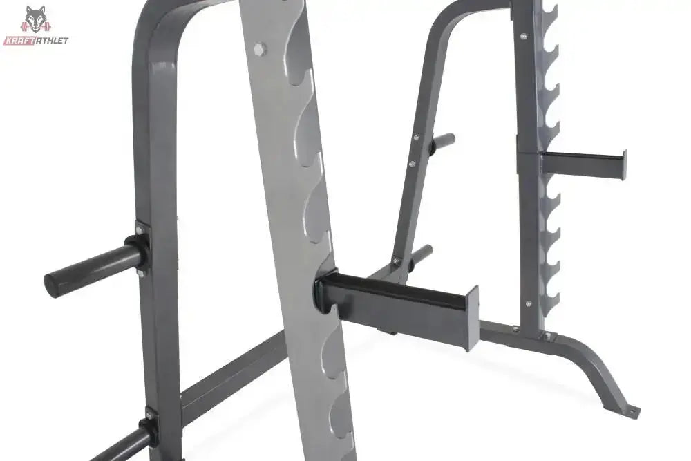 Titanium Strength Multi Press Rack 360PR, Detail der Sicherheitsablage am Rahmen