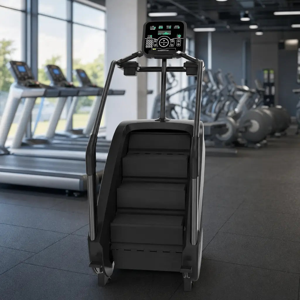 Titanium Strength ProClimber Stair Climber in der Cardio-Zone eines Fitnessstudios