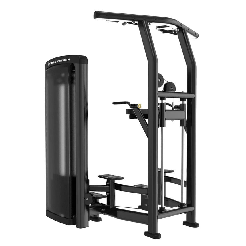 Titanium Strength Genesis Series Selectorised Chin/Dip Assist Machine Titanium Strength
