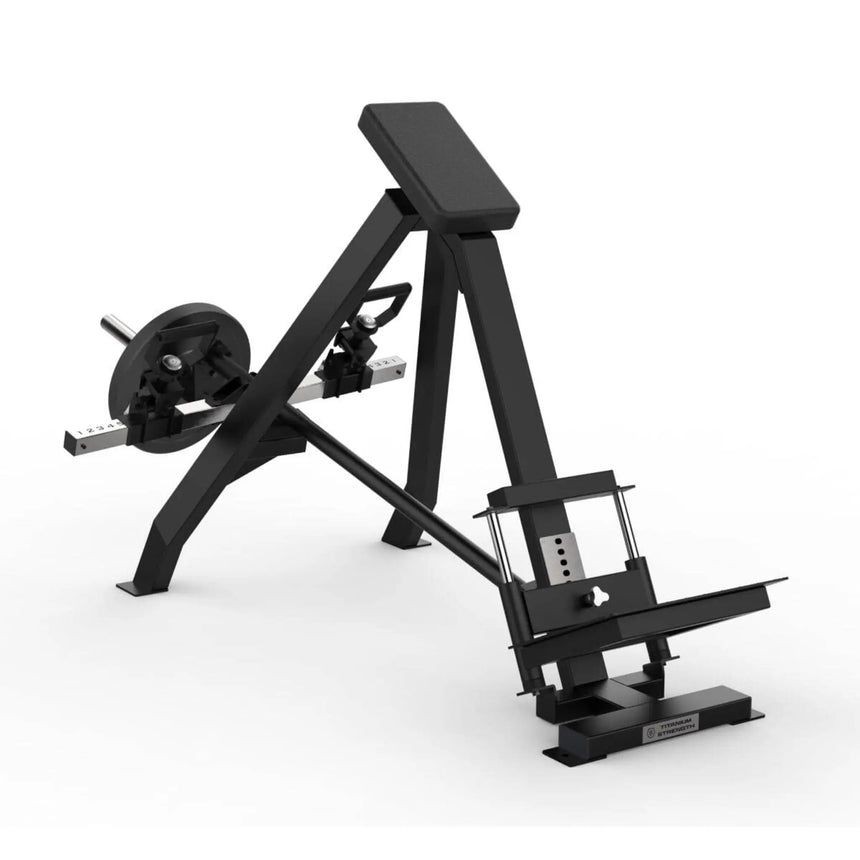 Titanium Strength T-Bar Rowing Machine with Adjustable Handles Elite Series Titanium Strength