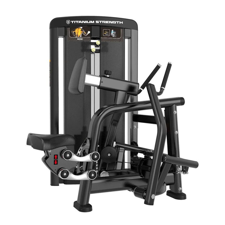 Titanium Strength Genesis Series Selectorised Rowing Machine Titanium Strength