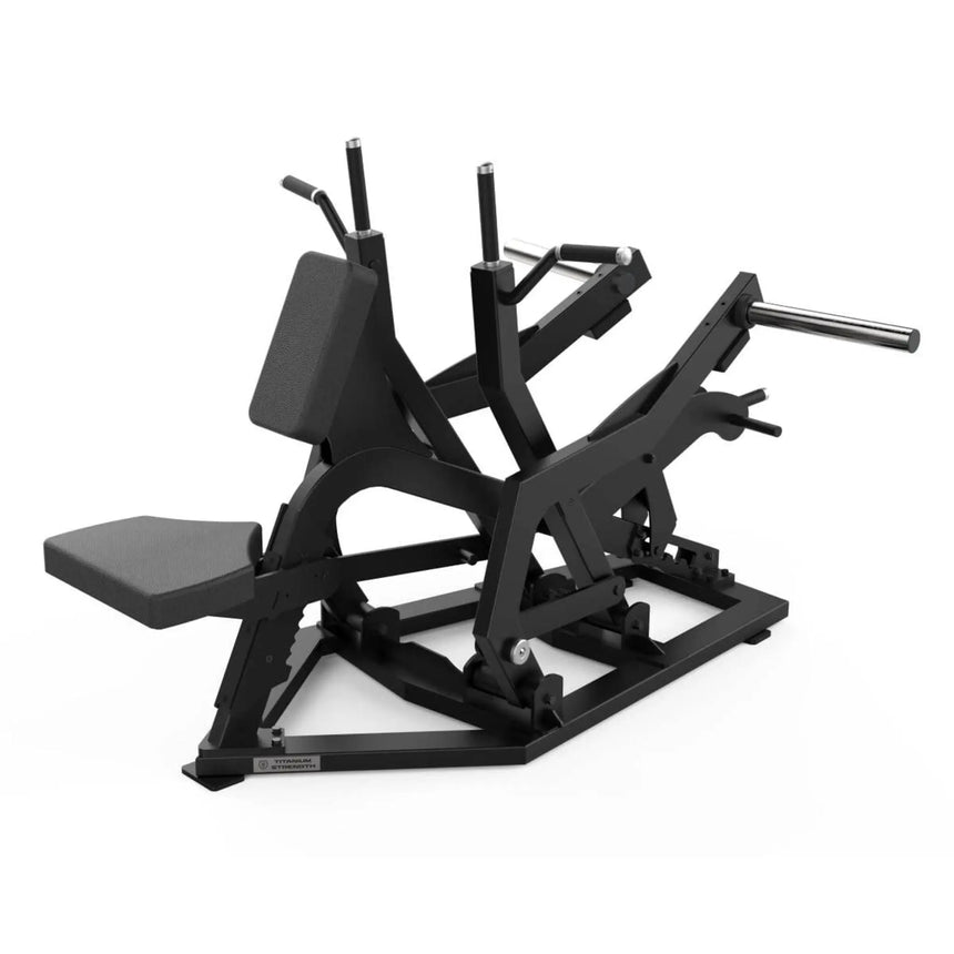 Titanium Strength Multi-Grip IsoLateral Rowing Machine Elite Series Titanium Strength