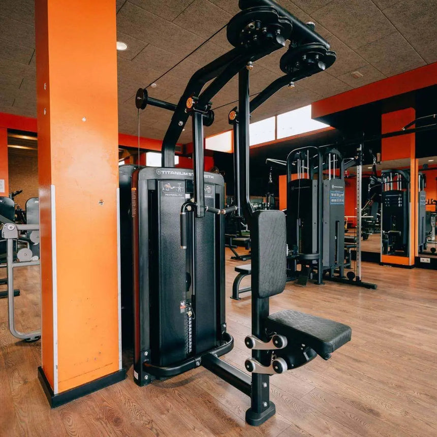 Titanium Strength Genesis Series Pec Fly and Rear Delt Machine Titanium Strength