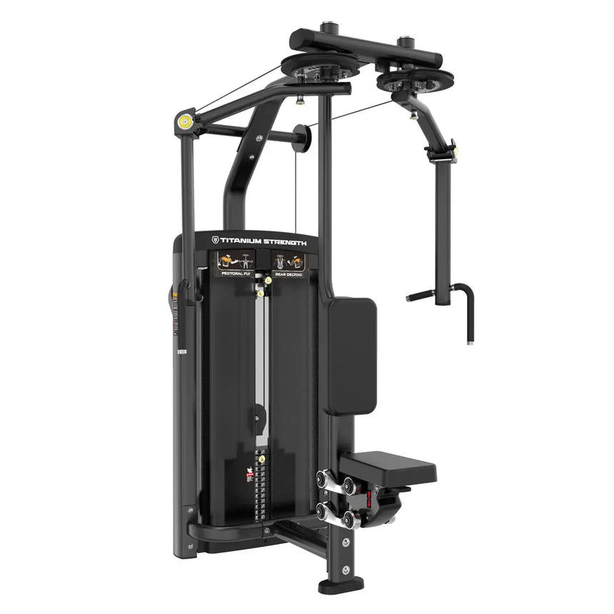 Titanium Strength Genesis Series Pec Fly and Rear Delt Machine Titanium Strength