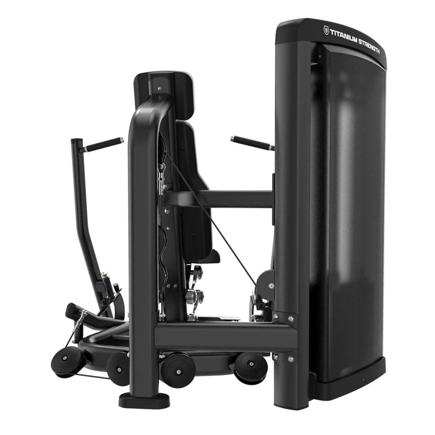 Titanium Strength Genesis Series Vertical Chest Press Machine Titanium Strength