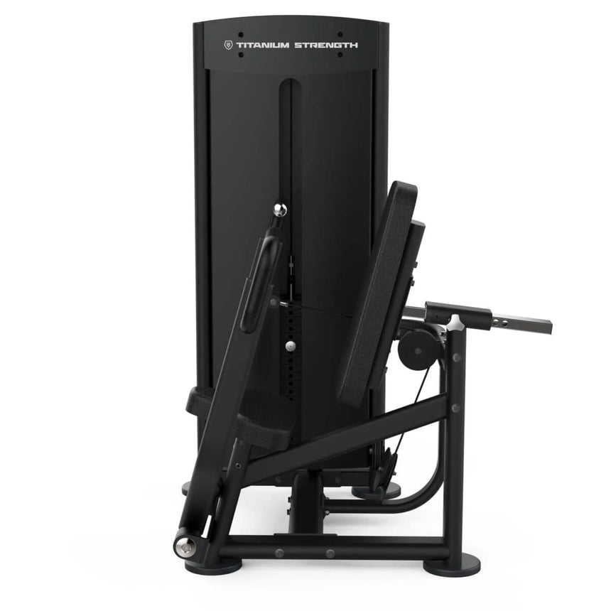 Titanium Strength Black Series Vertical Chest Press Machine Titanium Strength